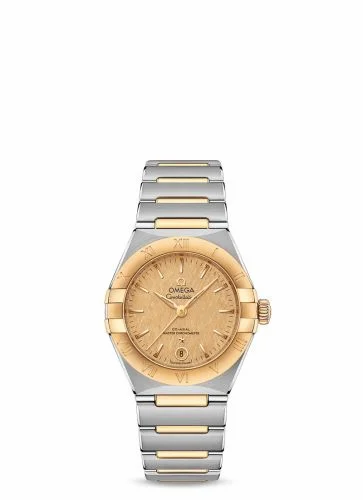 Omega Constellation Manhattan 29 Co-Axial Master Chronometer Stainless Steel / Yellow Gold / Champagne Silk 131.20.29.20.08.001 (13120292008001)